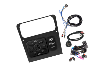 Maverick R Head Unit Mount Kit w/ Bass Knob | UTVS-R-HUMT-KIT-BASS-KNOB