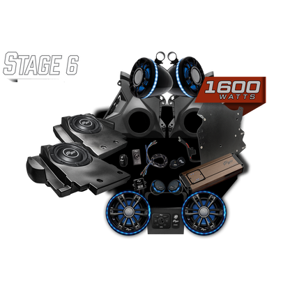 Can-Am® Maverick R Elite Series Stage 6 Stereo Kit | UTVS-R-S6-E