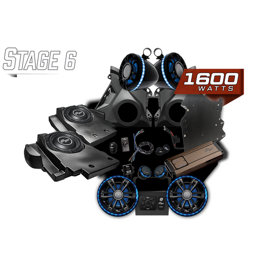 Can-Am® Maverick R Elite Series Stage 6 Stereo Kit | UTVS-R-S6-E