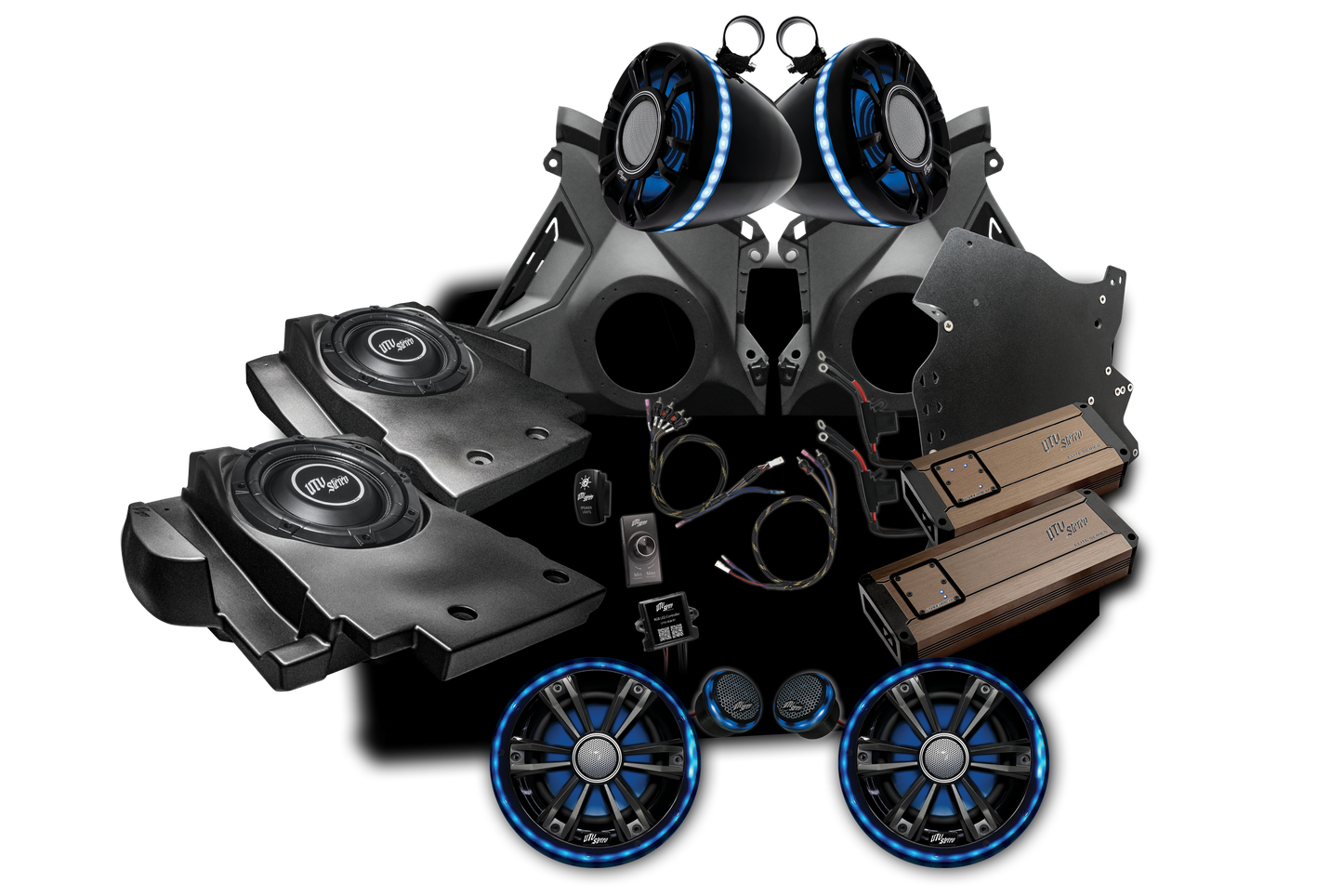 Can-Am® Maverick R BRP GO! Elite Series Stage 7 Stereo Kit | UTVS-R-S7-E-GO