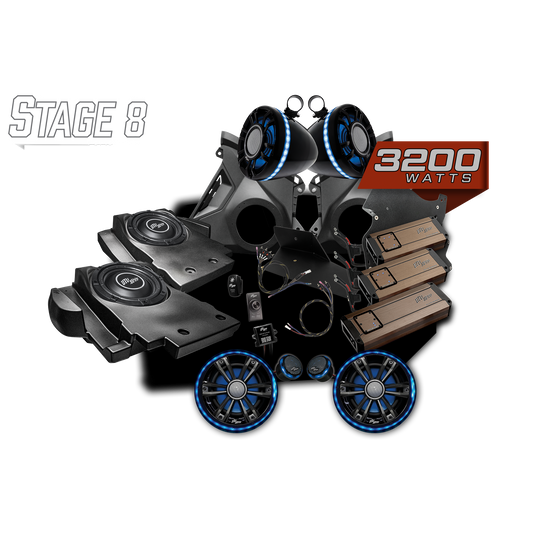 Can-Am® Maverick R BRP GO! Elite Series Stage 8 Stereo Kit | UTVS-R-S8-E-GO