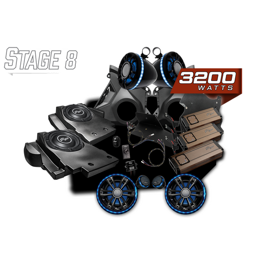 Can-Am® Maverick R BRP GO! Elite Series Stage 8 Stereo Kit | UTVS-R-S8-E-GO