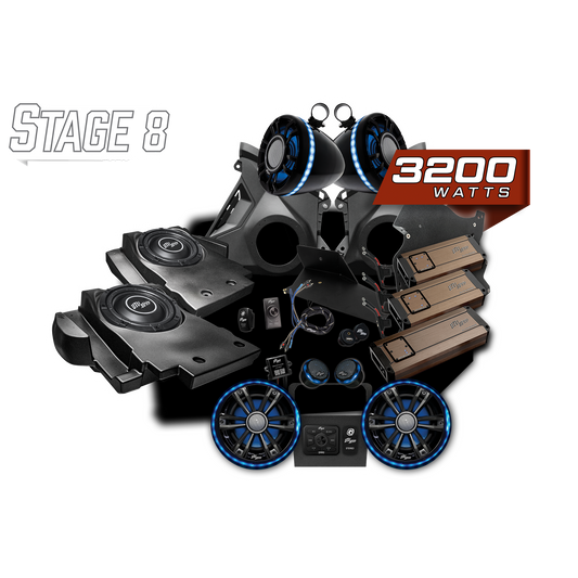 Can-Am® Maverick R Elite Series Stage 8 Stereo Kit | UTVS-R-S8-E