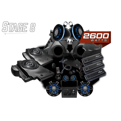 Can-Am® Maverick R Signature Series Stage 8 Stereo Kit | UTVS-R-S8-S