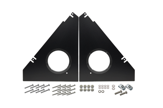 Polaris® Ranger 1500 Front Overhead Speaker Adapters (Pair) | UTVS-RNG-OSA-FRONT
