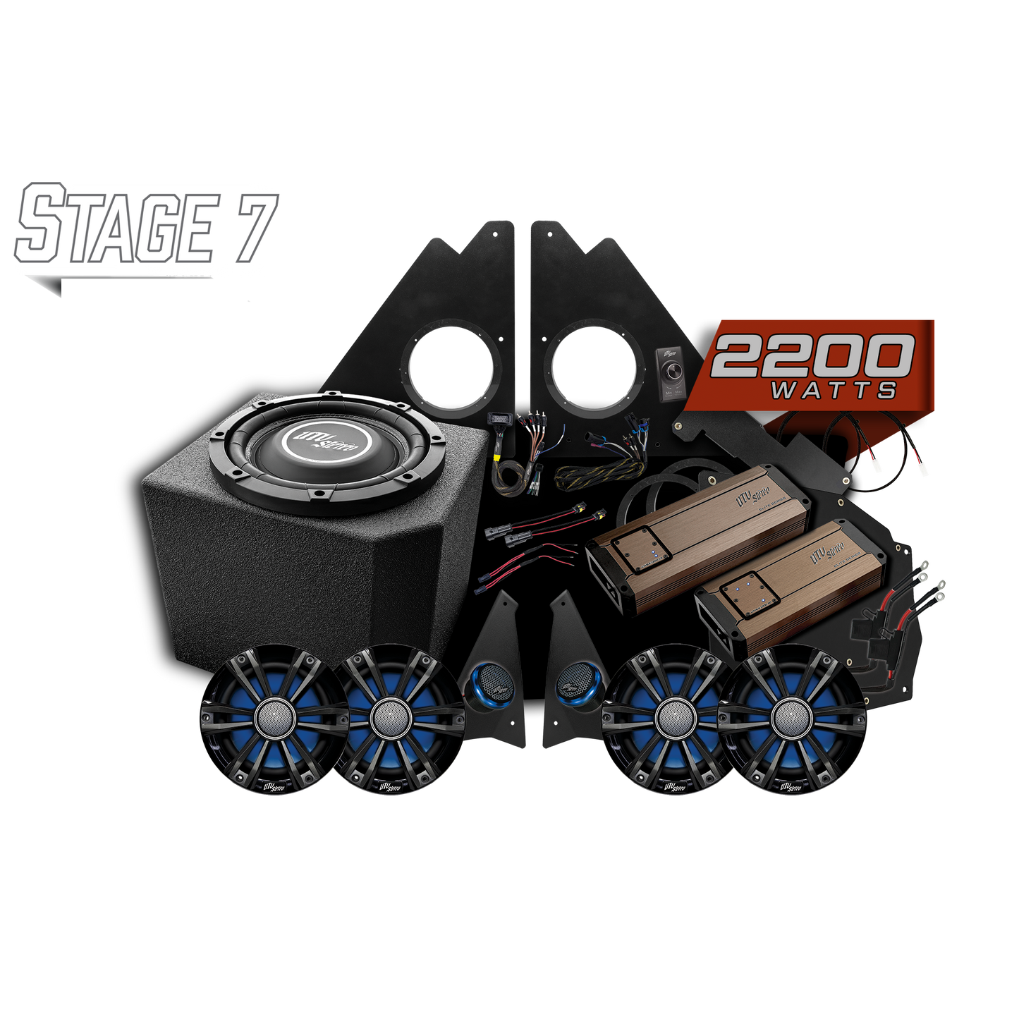 Polaris Ranger 1500 Ride Command® Stage 7 Stereo Kit | UTVS-RNG-S7-RC