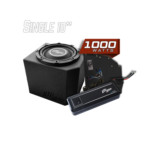 Polaris® Ranger 1000W Single 10" Subwoofer Kit | UTVS-RNG-SUB-1000-1