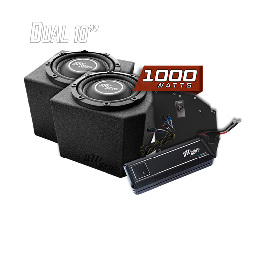 Polaris® Ranger 1000W Dual 10" Subwoofer Kit | UTVS-RNG-SUB-1000-2