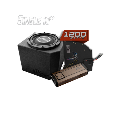 Polaris® Ranger 1200W Single 10" Subwoofer Kit | UTVS-RNG-SUB-1200-1