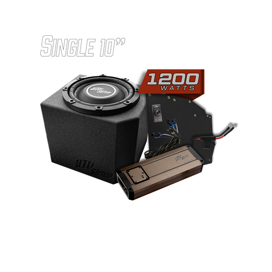 Polaris® Ranger 1200W Single 10" Subwoofer Kit | UTVS-RNG-SUB-1200-1