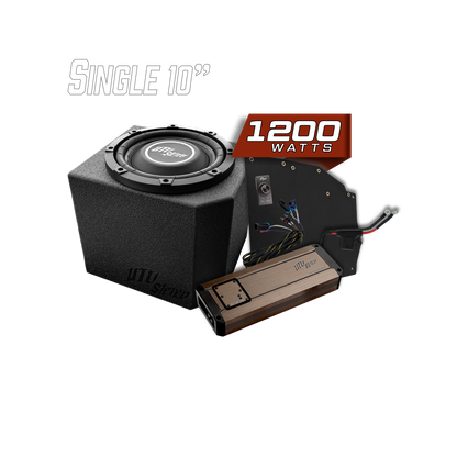 Polaris® Ranger 1200W Single 10" Subwoofer Kit | UTVS-RNG-SUB-1200-1