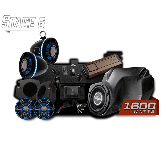 RZR® Elite Series Stage 6 Stereo Kit | UTVS-RZR-S6-E