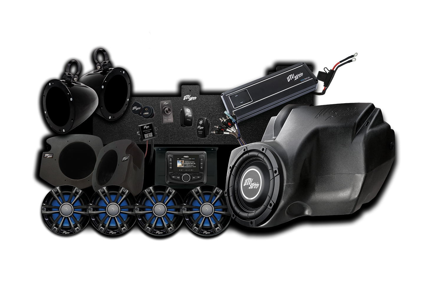 RZR® Signature Series Stage 6 Stereo Kit | UTVS-RZR-S6-S