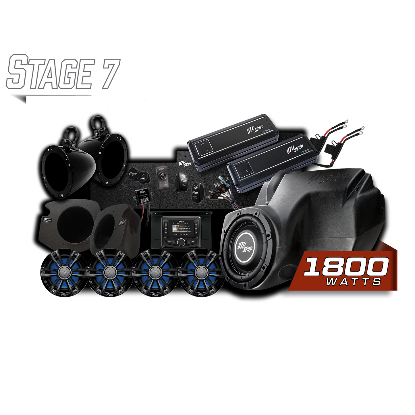 RZR® Signature Series Stage 7 Stereo Kit | UTVS-RZR-S7-S