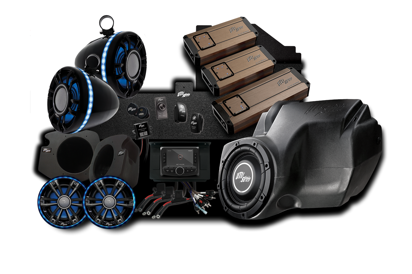 RZR® Elite Series Stage 8 Stereo Kit | UTVS-RZR-S8-E