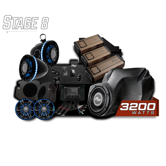 RZR® Elite Series Stage 8 Stereo Kit | UTVS-RZR-S8-E