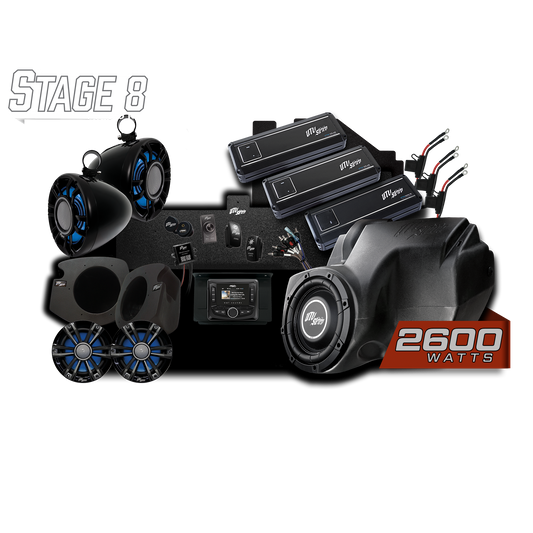 RZR® Signature Series Stage 8 Stereo Kit | UTVS-RZR-S8-S