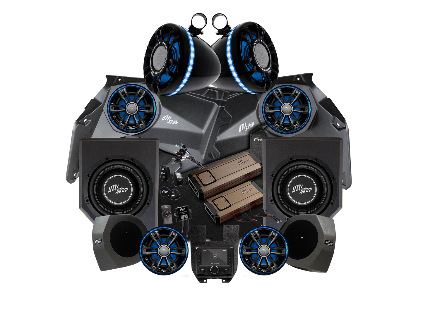 Can-Am® X3 Elite Series Stage 7 Stereo Kit | UTVS-X3-S7-E