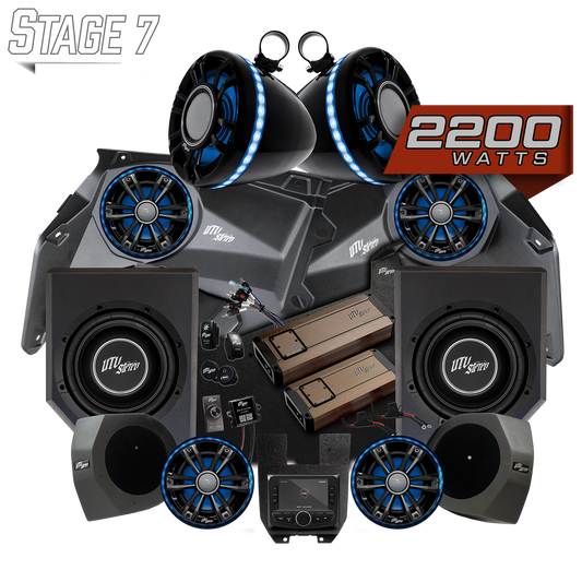 Can-Am® X3 Elite Series Stage 7 Stereo Kit | UTVS-X3-S7-E