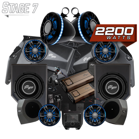 Can-Am® X3 Elite Series Stage 7 Stereo Kit | UTVS-X3-S7-E