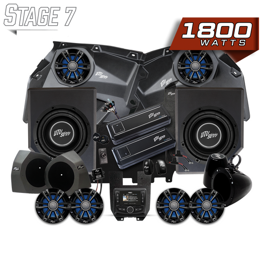 Can-Am® X3 Signature Series Stage 7 Stereo Kit | UTVS-X3-S7-S