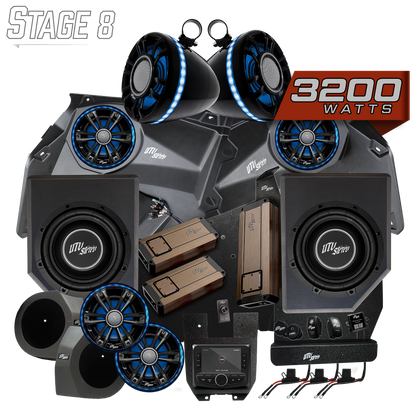 Can-Am® X3 Elite Series Stage 8 Stereo Kit | UTVS-X3-S8-E
