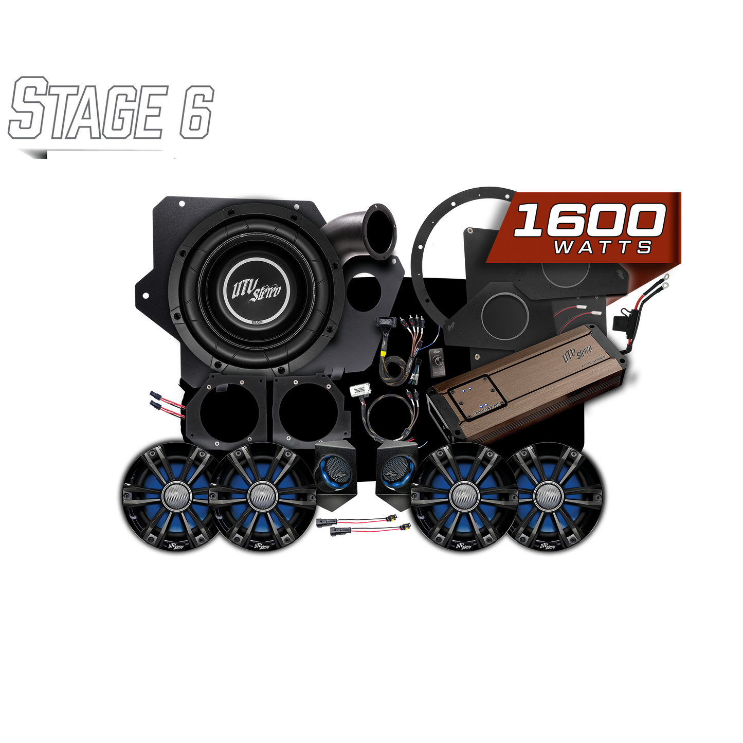 Polaris Xpedition Ride Command® Stage 6 Stereo Kit | UTVS-XPD-S6-RC