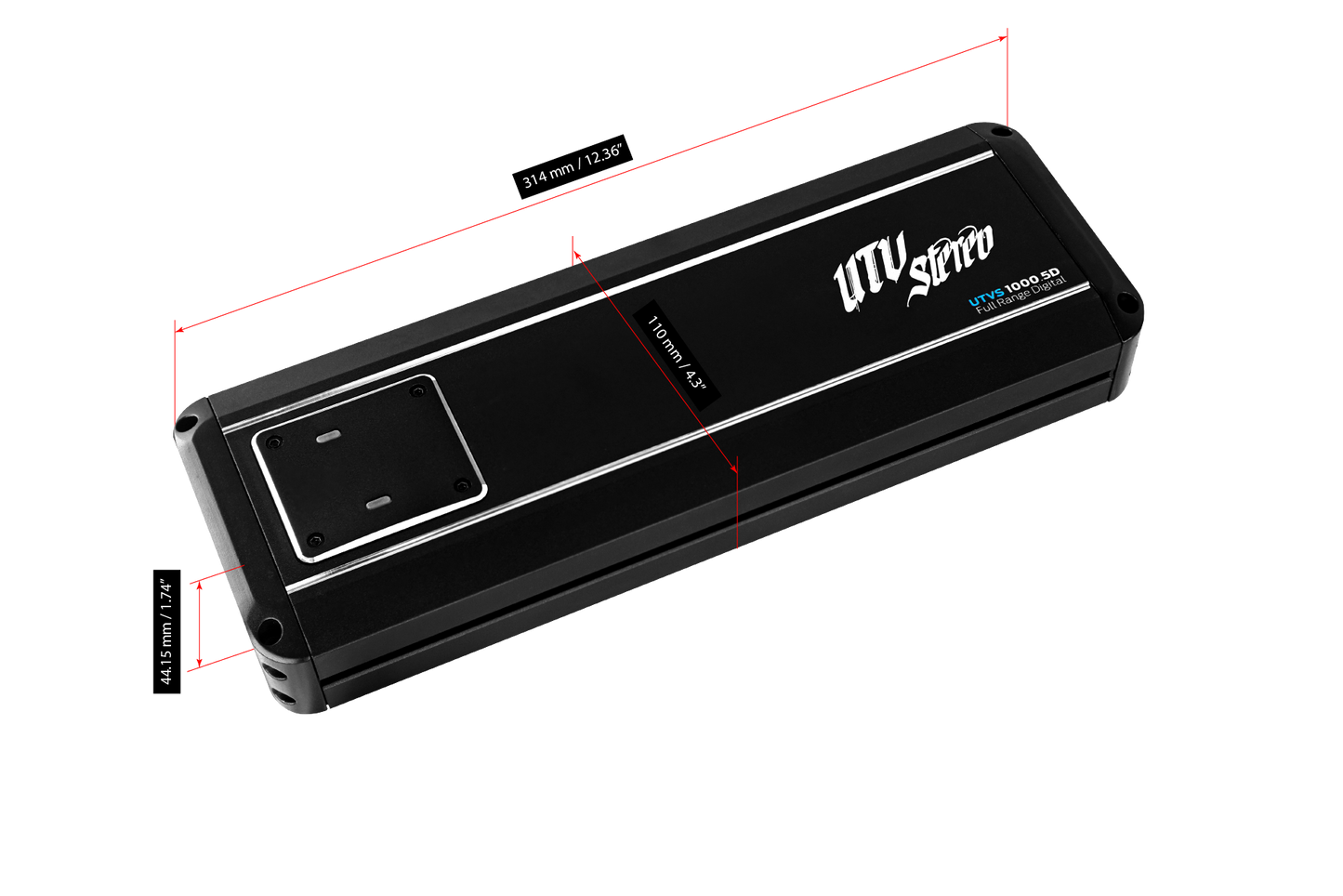 Signature Series 1000W 5-Channel Amplifier | UTVS1000.5D Kawasaki
