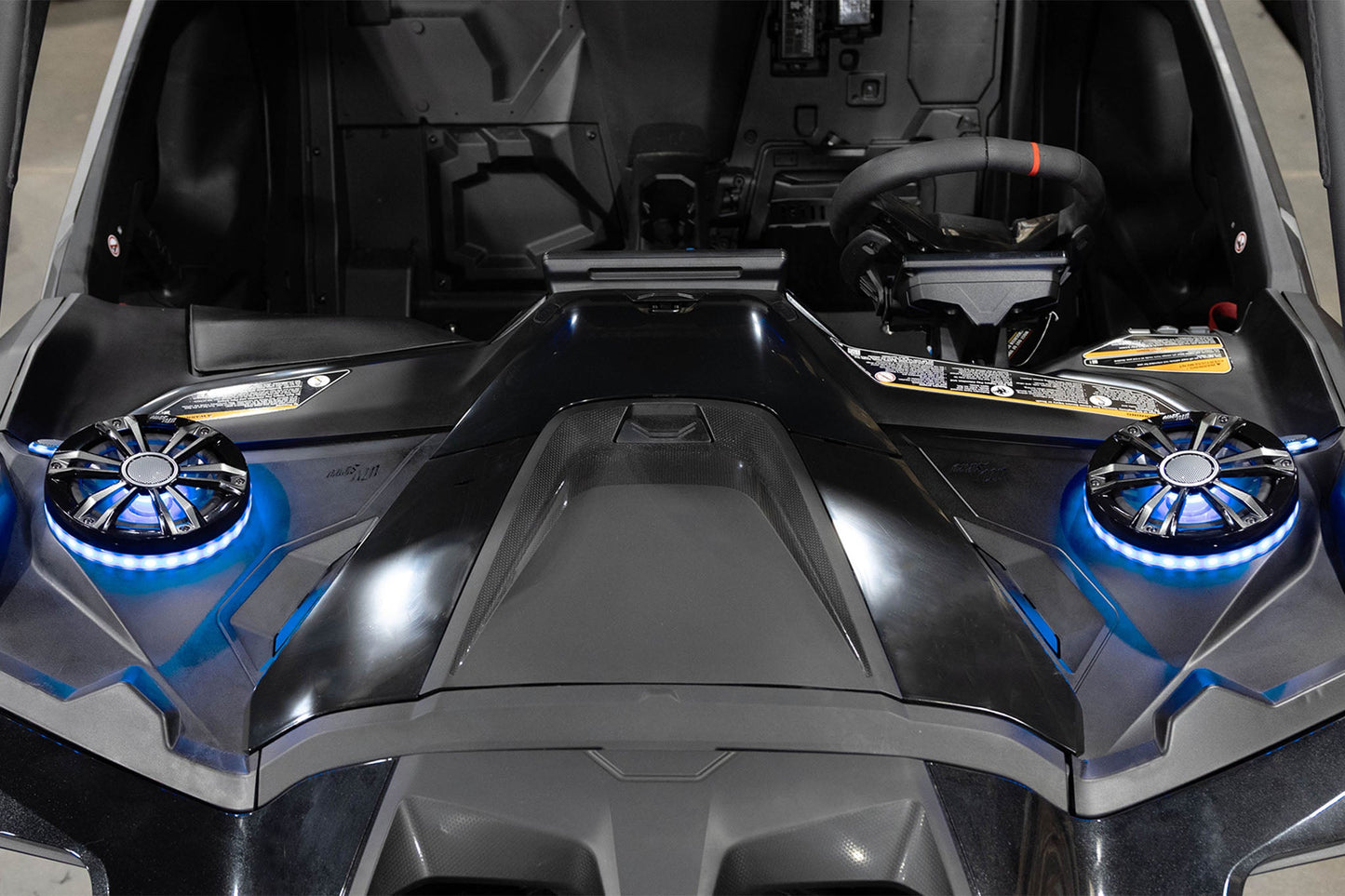 Can-Am® Maverick R 6.5" Dash Panel Speaker Mounts | UTVS-R-DP65