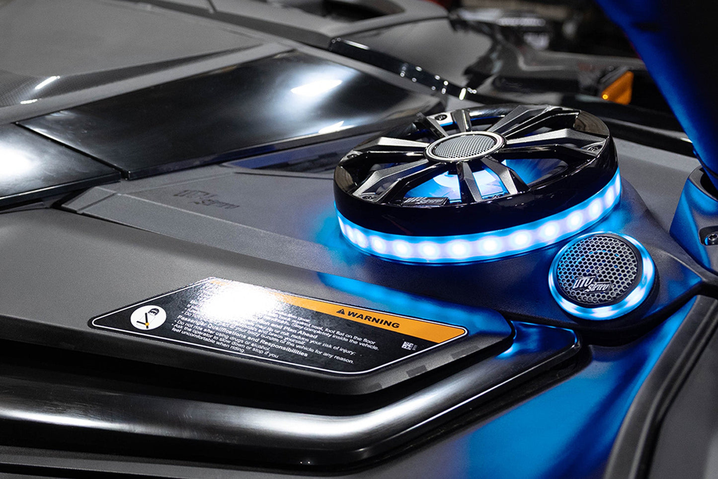 Can-Am® Maverick R 6.5" Dash Panel Speaker Mounts | UTVS-R-DP65