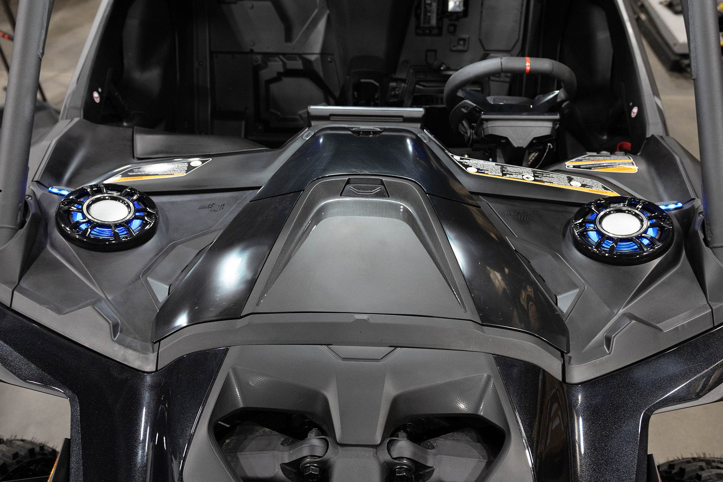 Can-Am® Maverick R 6.5" Dash Panel Speaker Mounts | UTVS-R-DP65