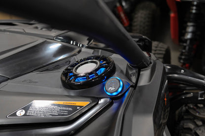 Can-Am® Maverick R 6.5" Dash Panel Speaker Mounts | UTVS-R-DP65