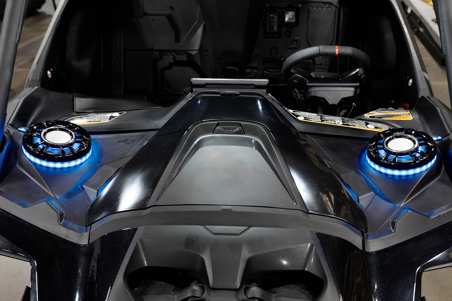 Can-Am® Maverick R 6.5" Dash Panel Speaker Mounts | UTVS-R-DP65