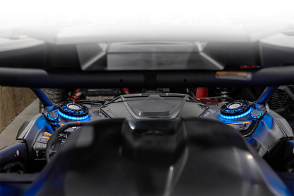 Can-Am® Maverick R 6.5" Dash Panel Speaker Mounts | UTVS-R-DP65