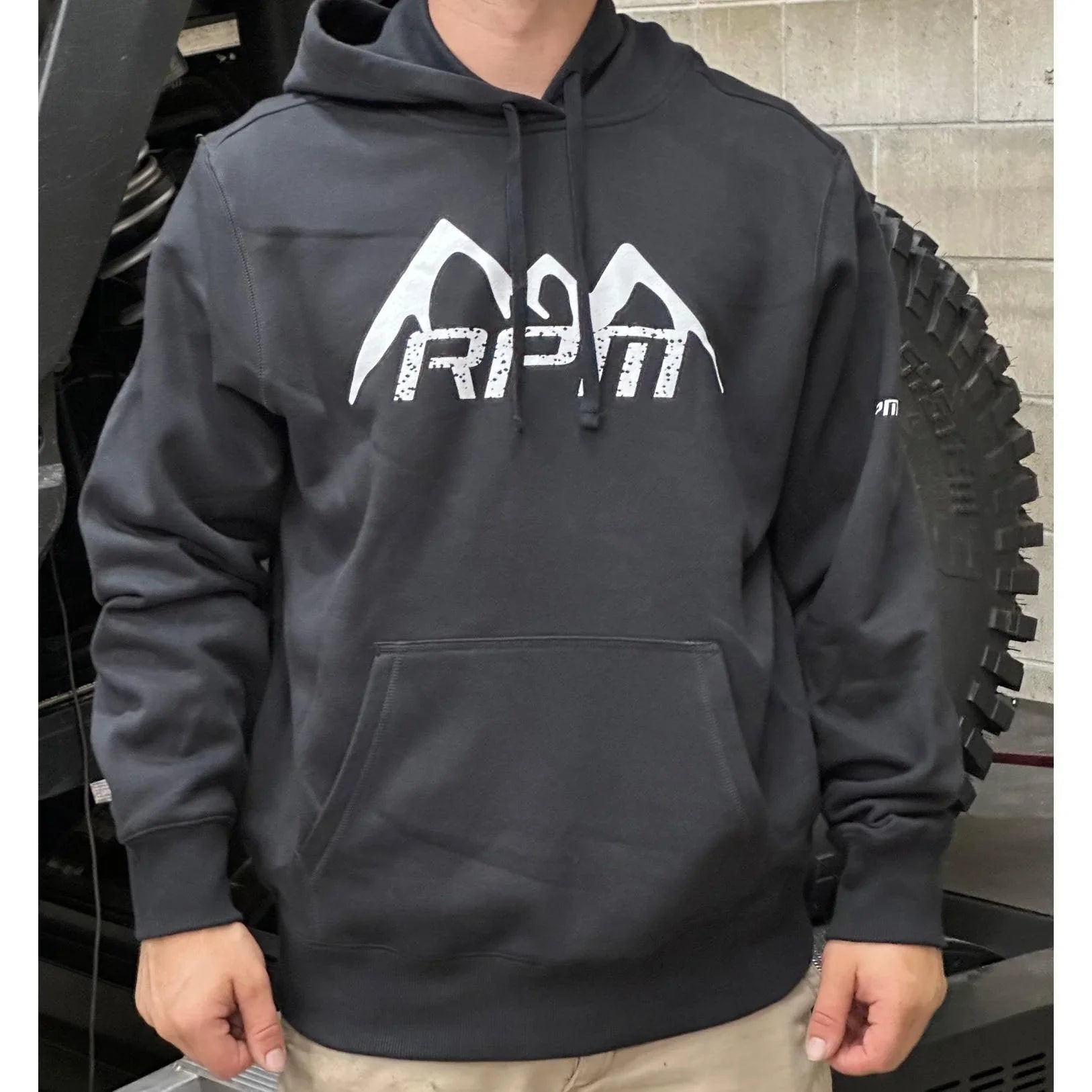 Snowy Mountain Hoodie Black - RPM SXS