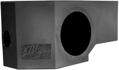 Can-Am® Defender HD10 Vented 10" Passenger Subwoofer Enclosure Unloaded | UTVS-DEF-VENC-PASS
