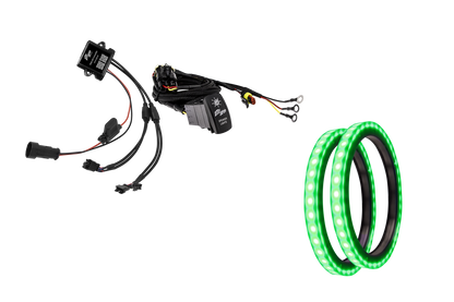 6.5" RGB LED Speaker Rings (Pair) | UTVS-65LSR