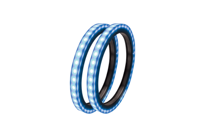 8" RGB LED Speaker Rings (Pair) | UTVS-8LSR