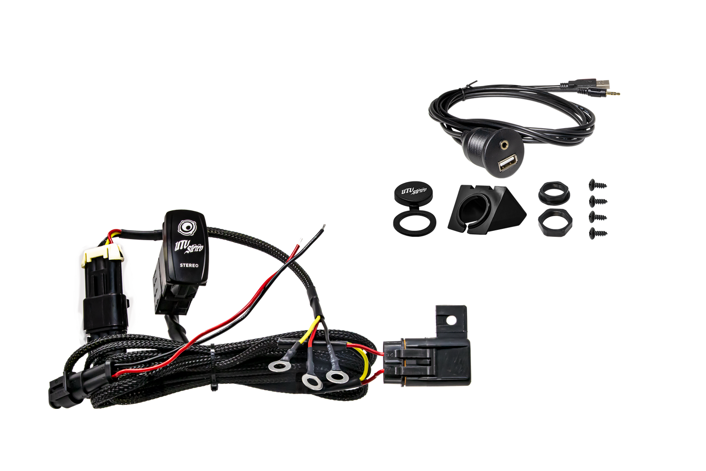 Maverick R Head Unit Mount | UTVS-R-HUMT-RKR