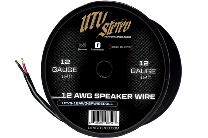 12 AWG Speaker Wire Roll - 12ft | UTVS-12AWG-SPWIRE-12