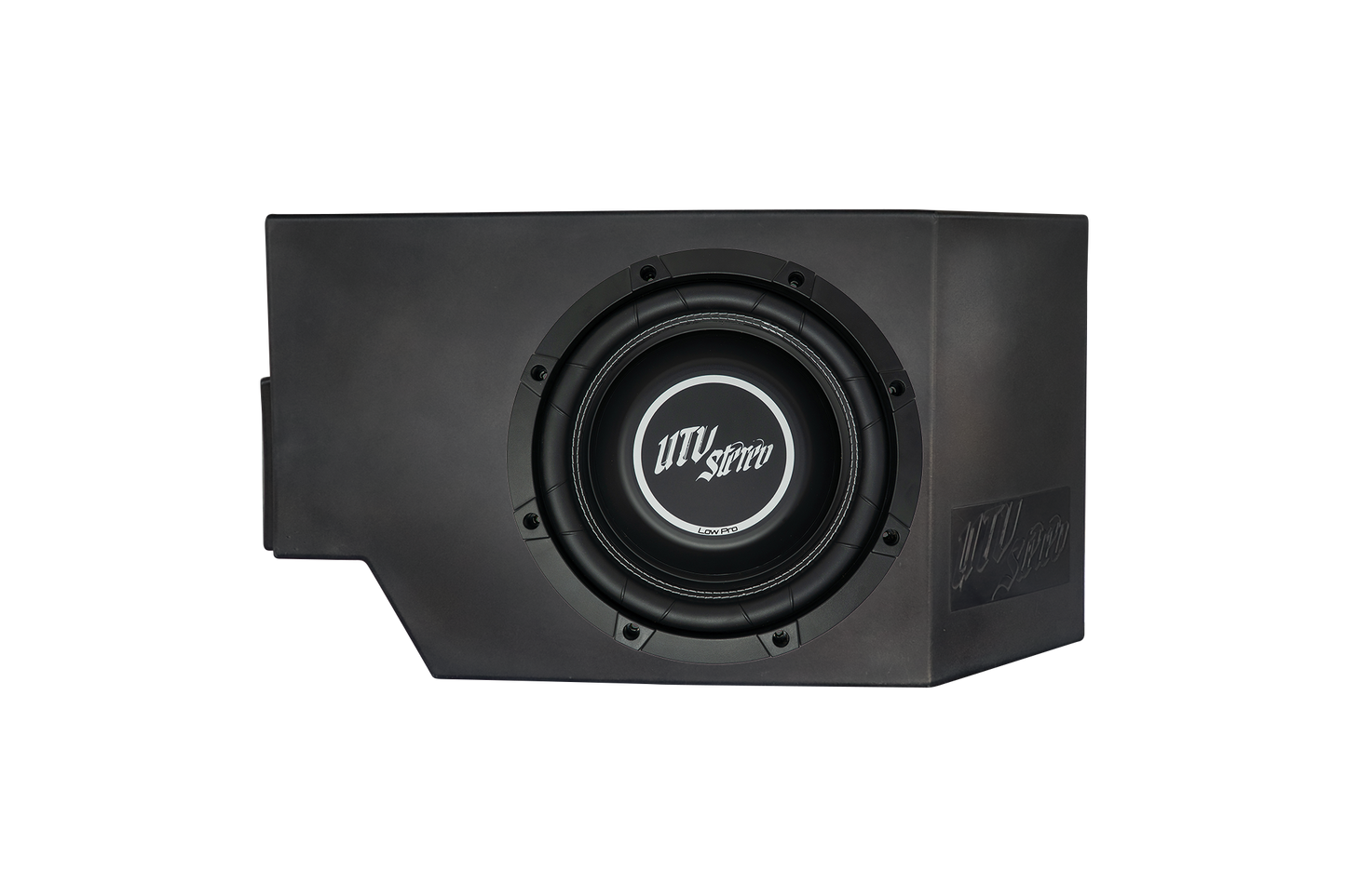 Can-Am® Defender HD10 Vented 10" Passenger Subwoofer Enclosure Unloaded | UTVS-DEF-VENC-PASS