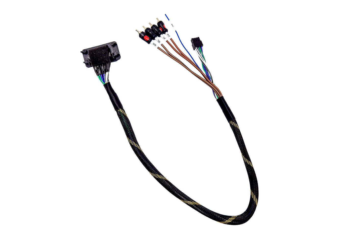 '20-'26 RZR® Pro Series Ride Command Front & Rear RCA Output + Speaker Wire & Remote | UTVS-PRO-RC-RCA-OUT