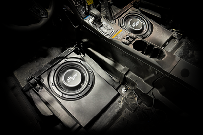 Can-Am® Maverick R 10" Front Driver Subwoofer Enclosure (4-SEAT MODELS) – Unloaded | UTVS-R-ENC-DRIVER-4F
