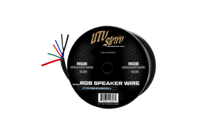 6 Conductor RGB Speaker Wire - 50' | UTVS-RGB-SPWIRE-50