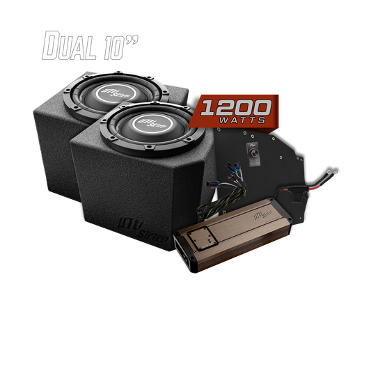Polaris® Ranger 1200W Dual 10" Subwoofer Kit | UTVS-RNG-SUB-1200-2