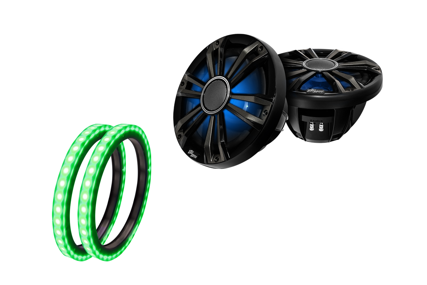 Polaris® Ranger 1500 Front Overhead Speaker Adapters (Pair) | UTVS-RNG-OSA-FRONT