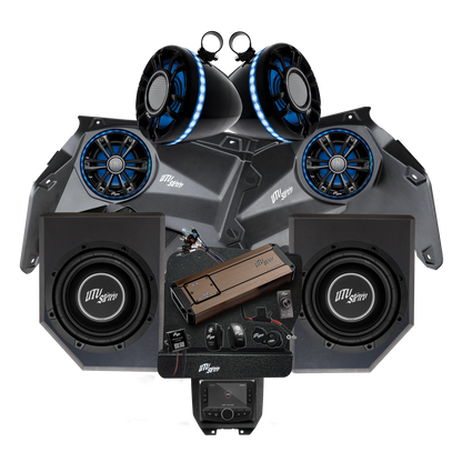 Can-Am® X3 Elite Series Stage 6 Stereo Kit | UTVS-X3-S6-E